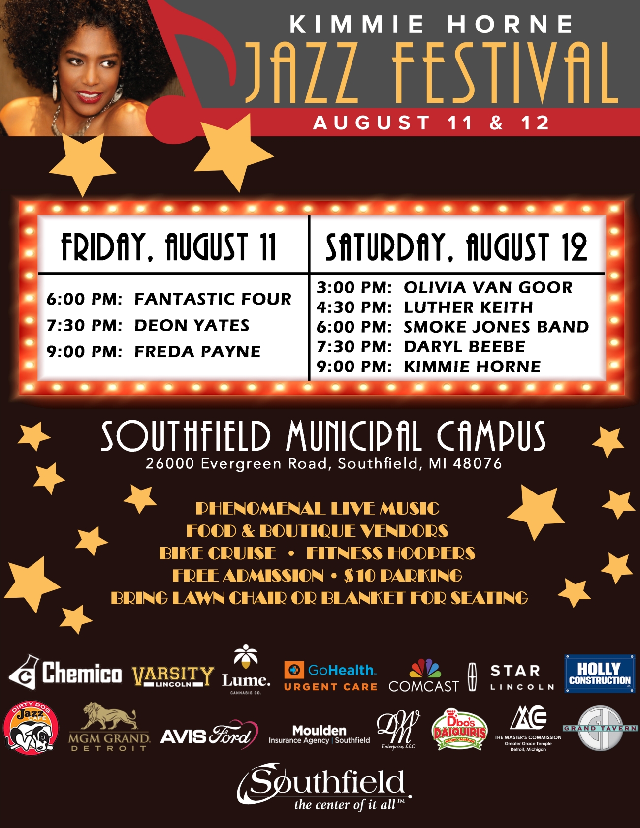 Kimmie Horne Jazz Festival City of Southfield